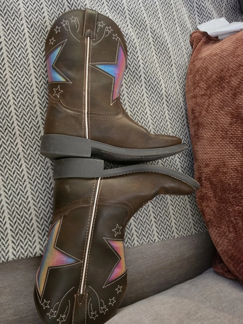 Girls' Superstar Western Boots - Broad Square Toe